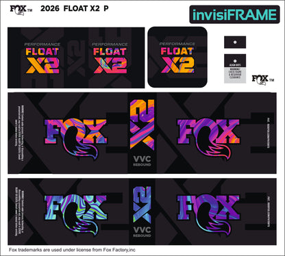 Fox Float X2 Performance 2026 Decals