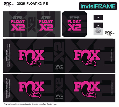 Fox Float X2 Performance Elite 2026 Decals