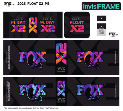 Fox Float X2 Performance Elite 2026 Decals