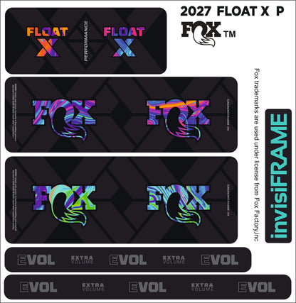 Fox Float X Performance 2027 Decals