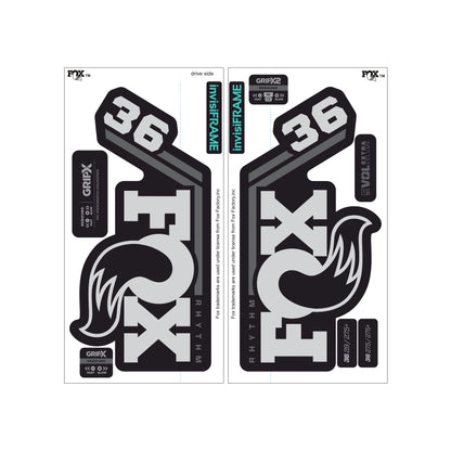 Fox 36 Rhythm 2027 Decals