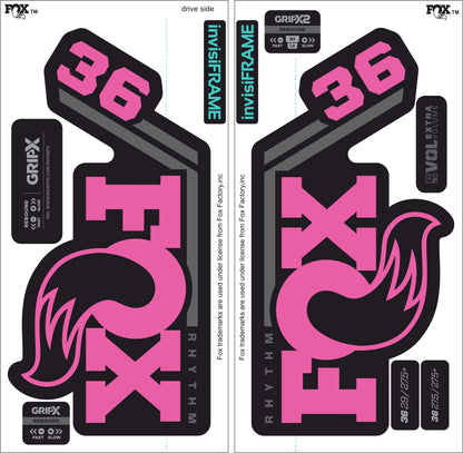 Fox 36 Rhythm 2027 Decals