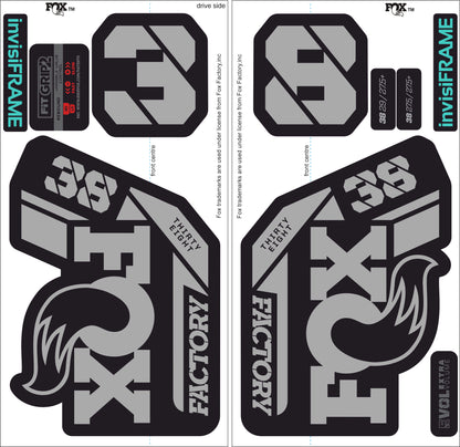 Fox 38 Factory 2021 Decals