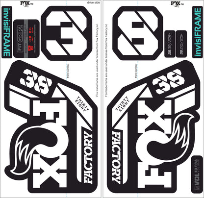 Fox 38 Factory 2021 Decals