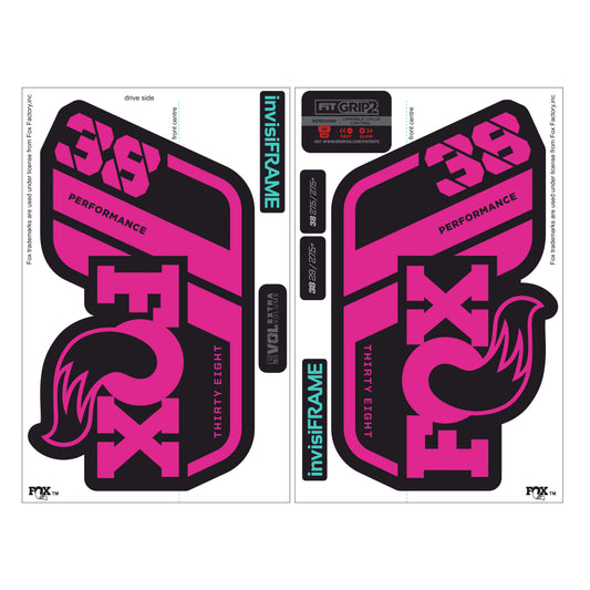 Fox 38 Performance 2021 Decals