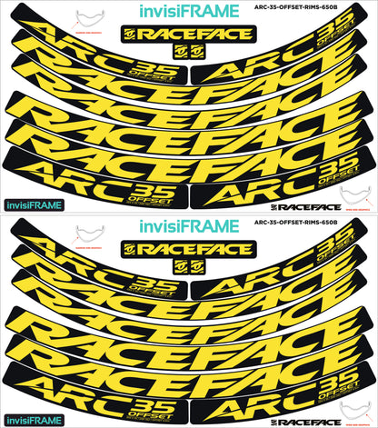 Raceface ARC 35 Offset 27.5 Decals
