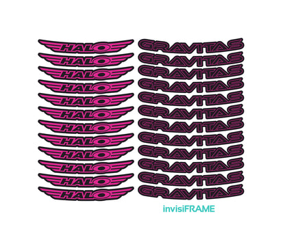 Halo Gravitas Rim x24 Decals