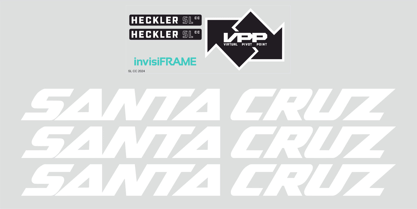 Santa Heckler SL cc 2024 Decals