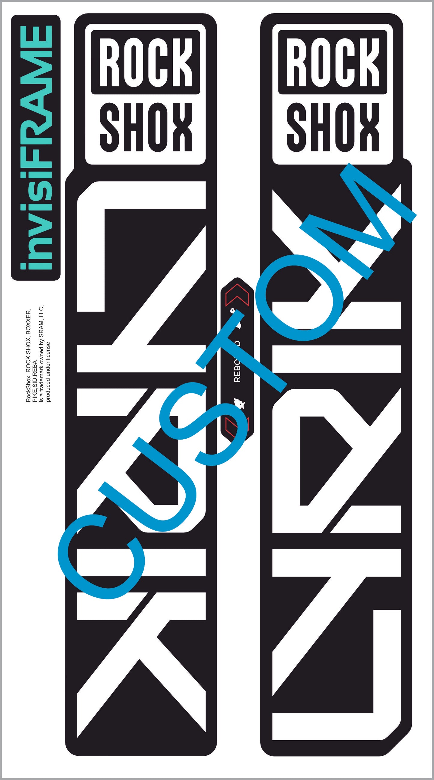 Rock Shox Lyrik 2026 Decals