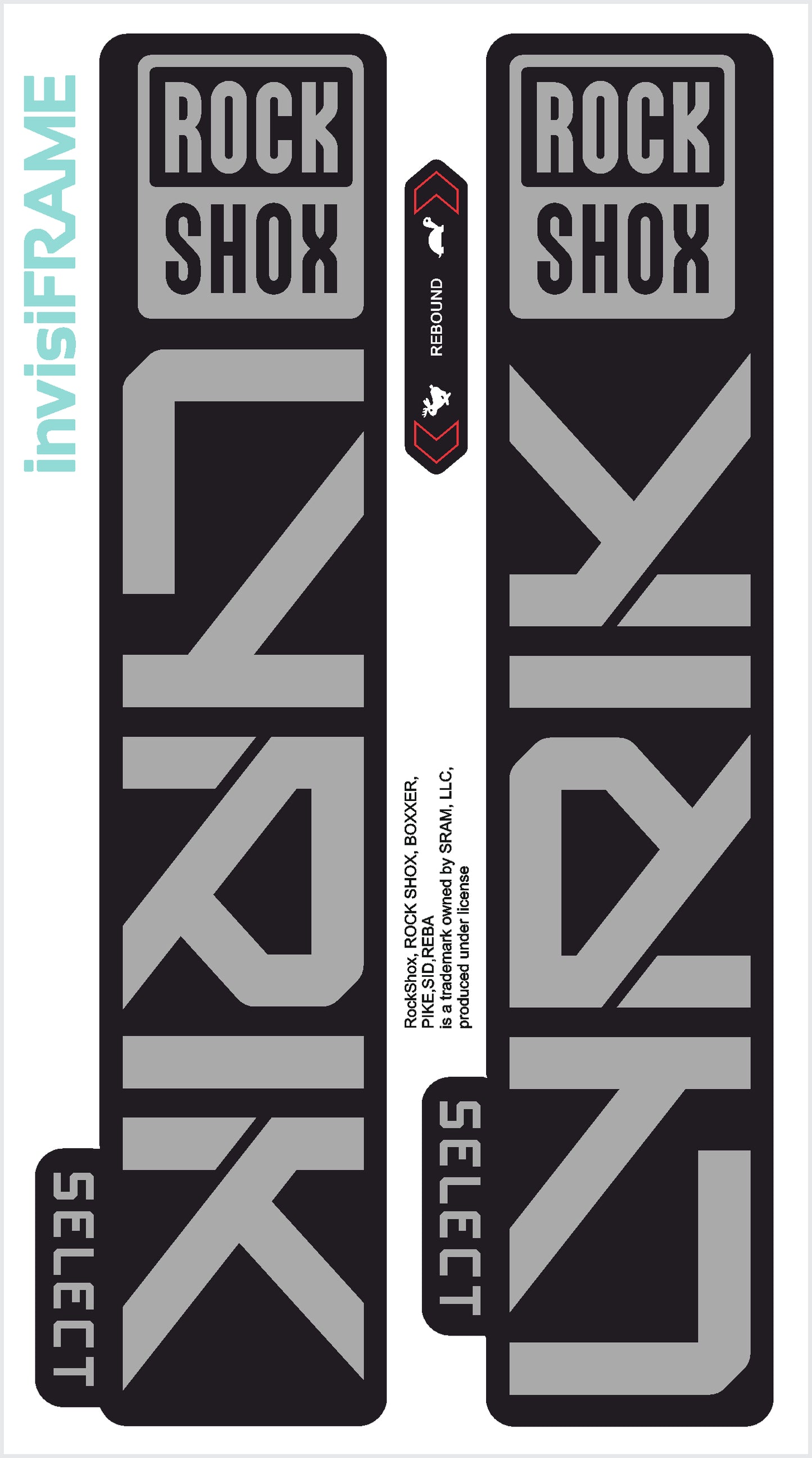 Rock Shox Lyrik Select 2023 Decals