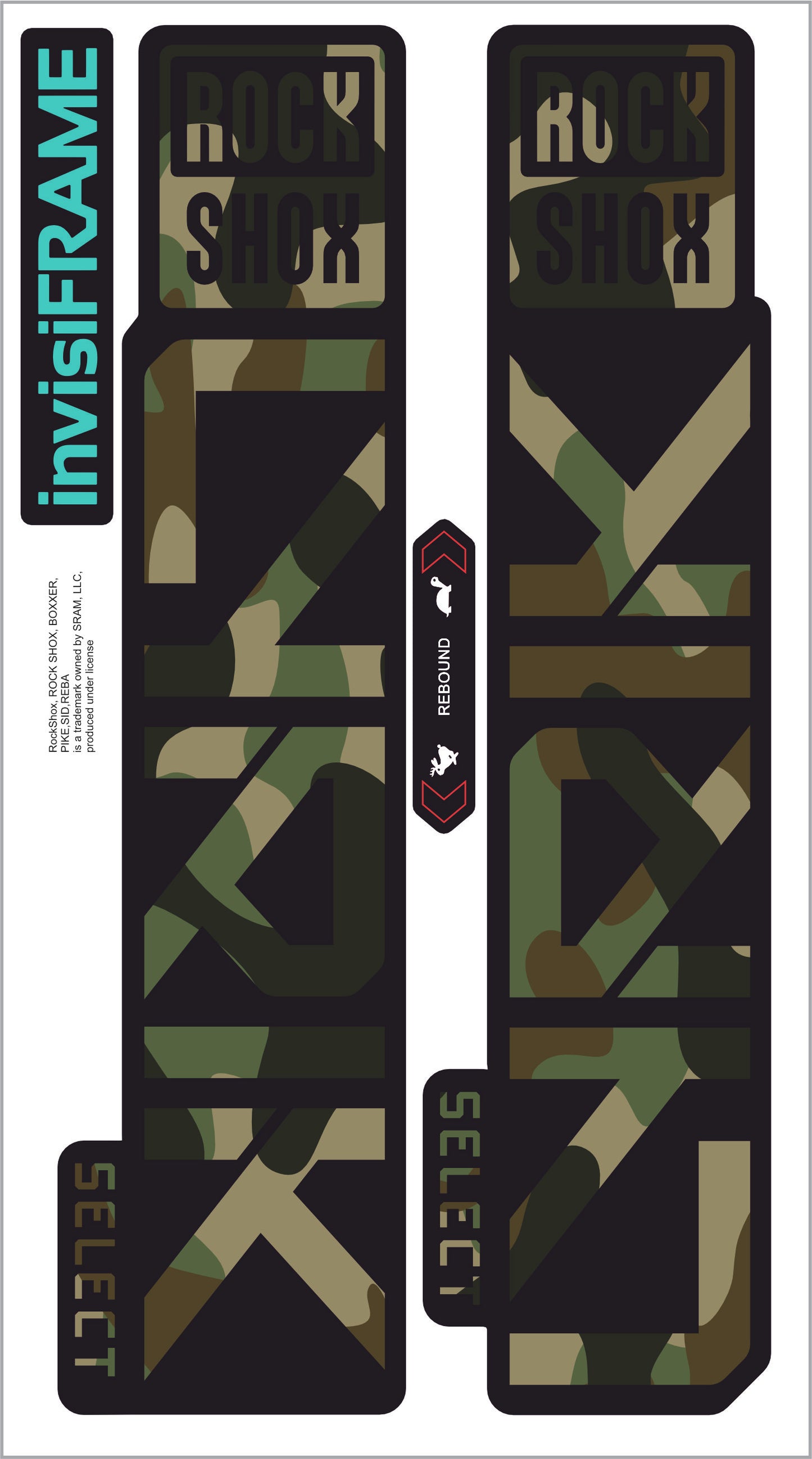 Rock Shox Lyrik Select 2026 Decals