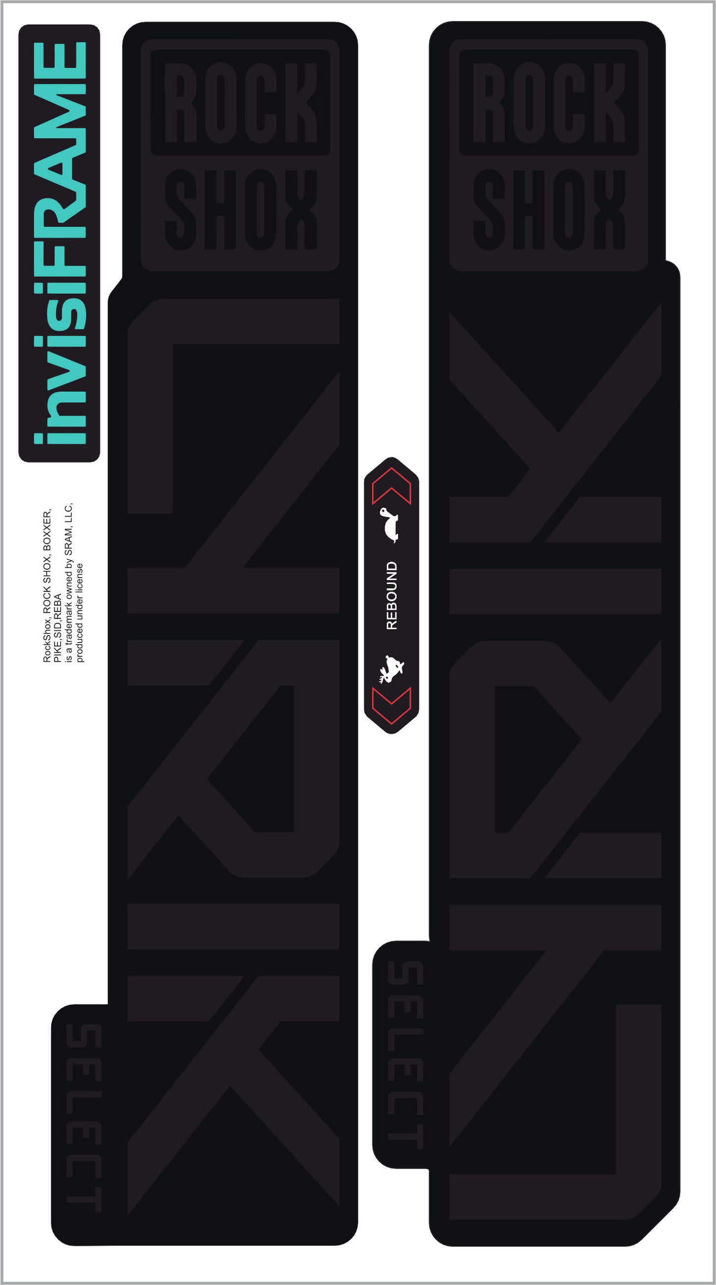 Rock Shox Lyrik Select 2026 Decals