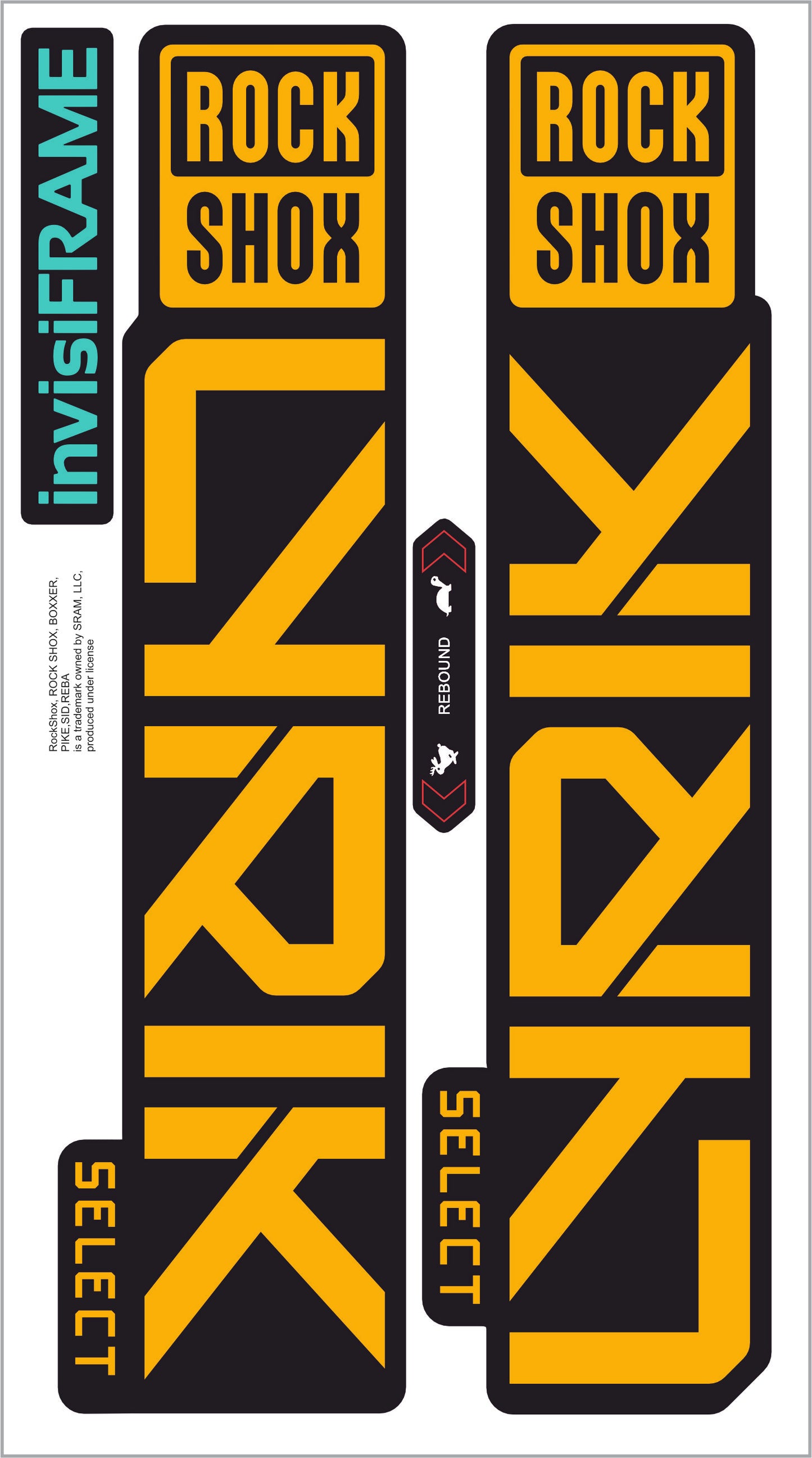 Rock Shox Lyrik Select 2026 Decals