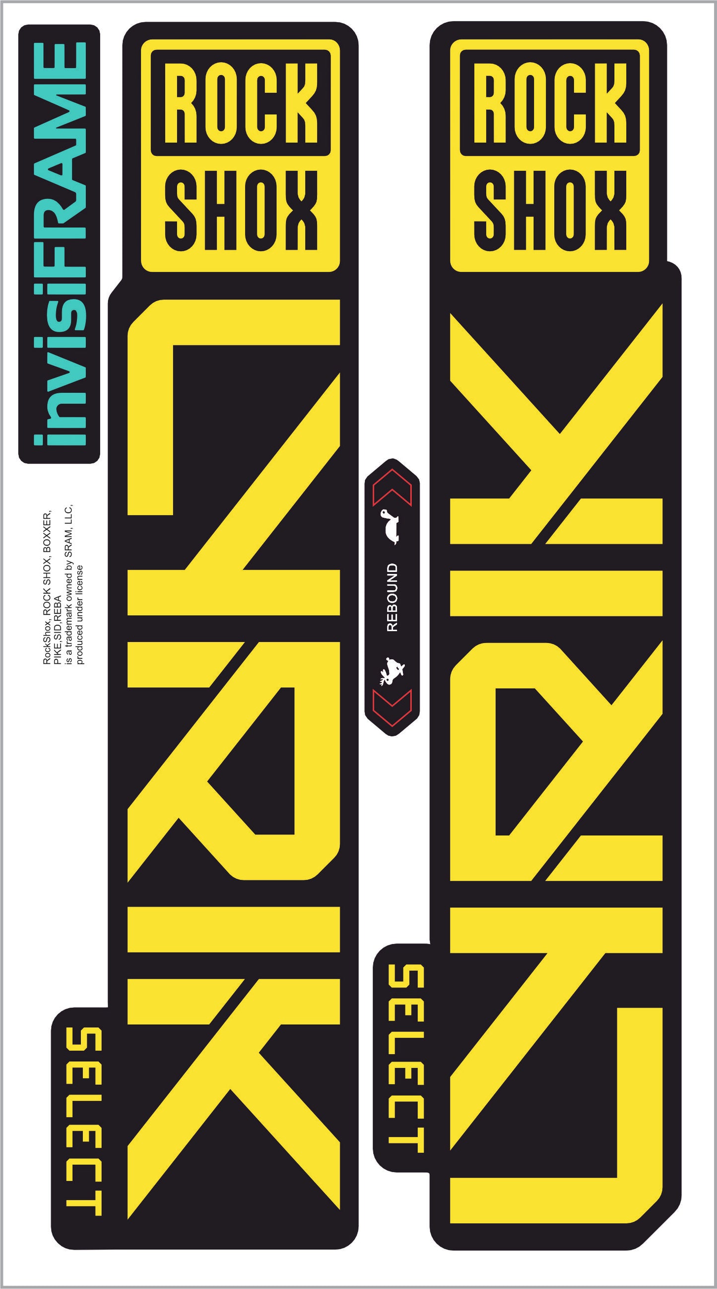 Rock Shox Lyrik Select 2026 Decals