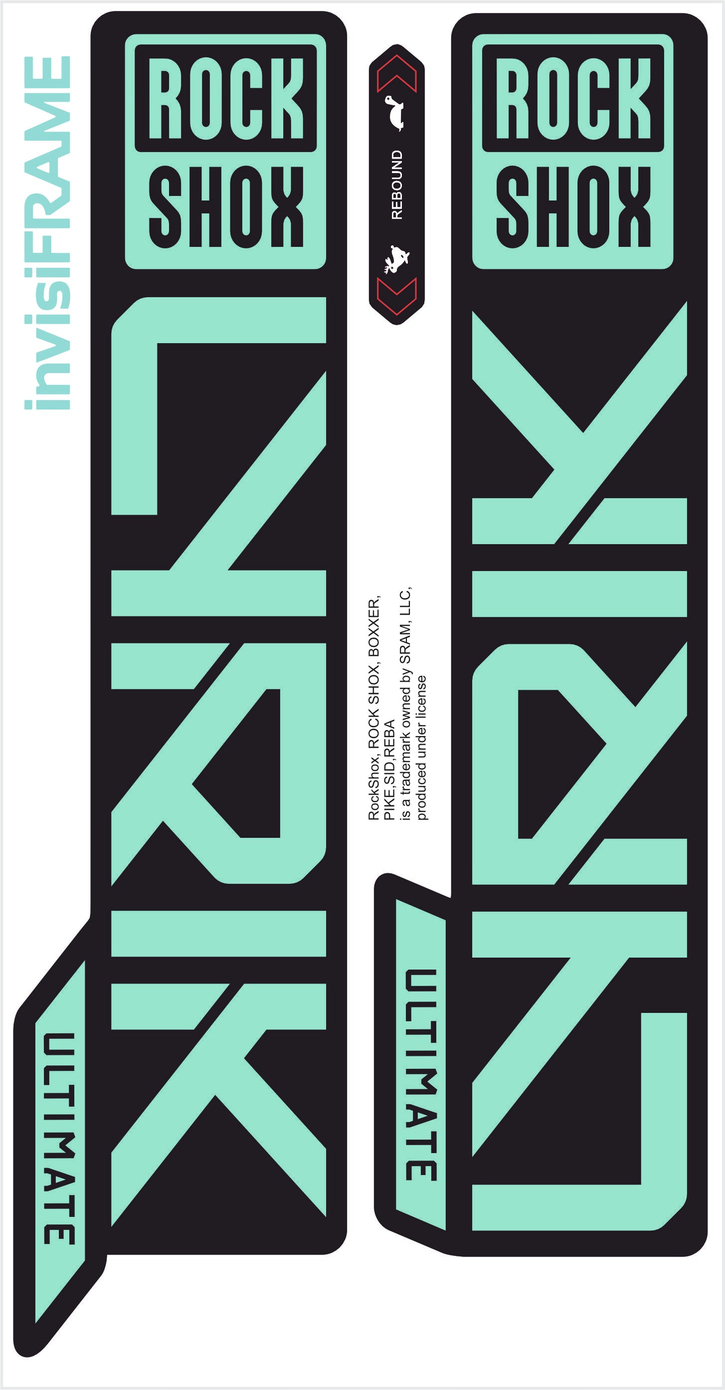 Rock Shox Lyrik Ultimate 2023 Decals