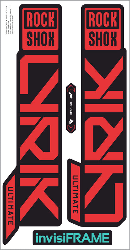 Rock Shox Lyrik Ultimate 2026 Decals