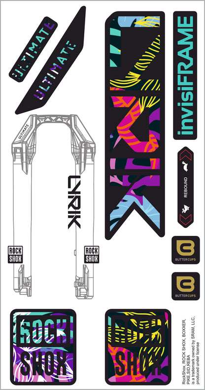 Rock Shox Lyrik Ultimate 2027 Decals