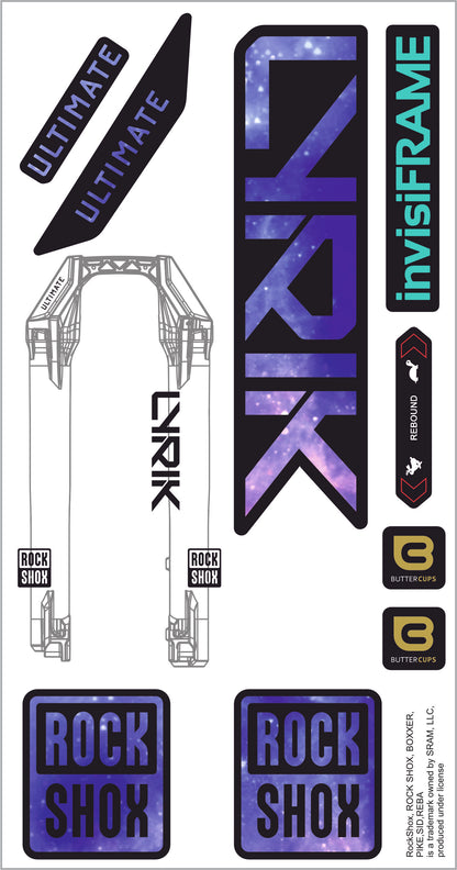 Rock Shox Lyrik Ultimate 2027 Decals
