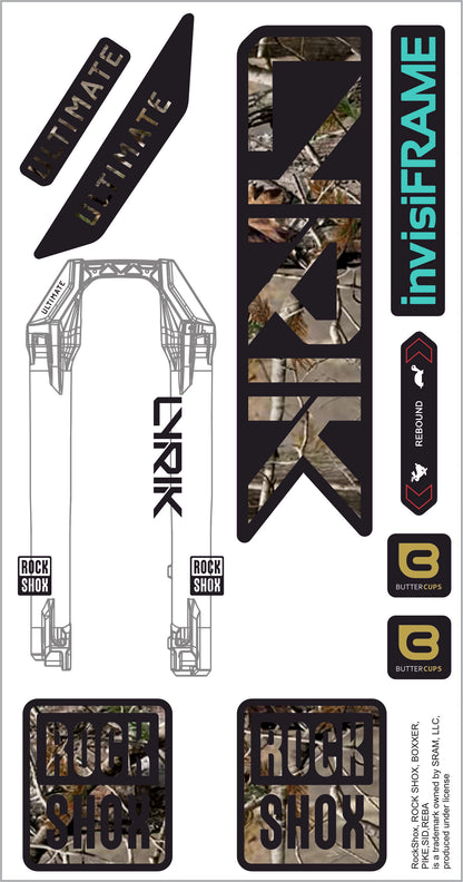 Rock Shox Lyrik Ultimate 2027 Decals