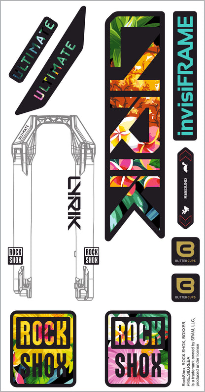Rock Shox Lyrik Ultimate 2027 Decals
