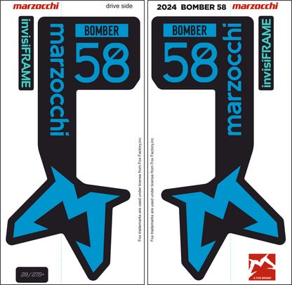 Marzocchi Bomber 58 2024 Decals