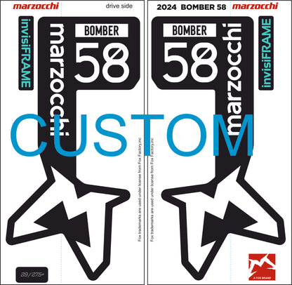 Marzocchi Bomber 58 2024 Decals