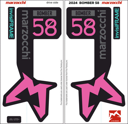 Marzocchi Bomber 58 2024 Decals