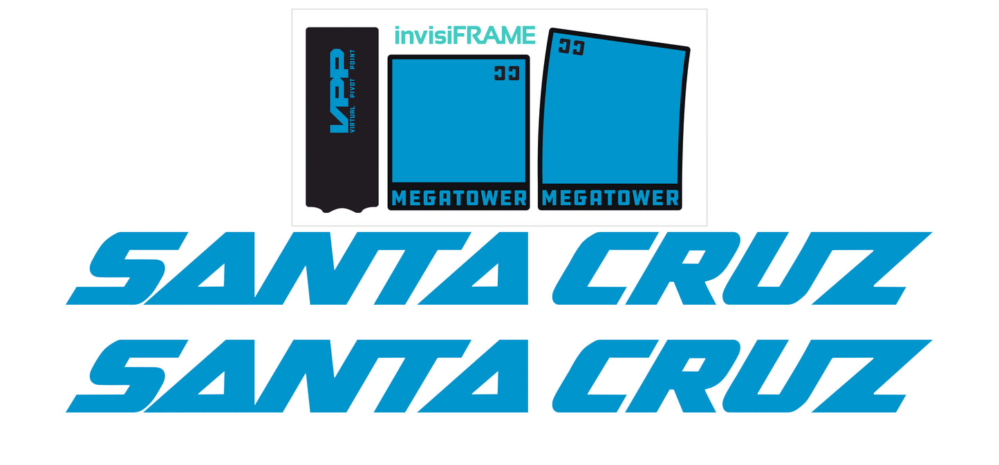 Santa Cruz Megatower cc 2025 Decals