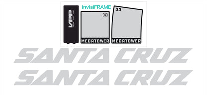 Santa Cruz Megatower cc 2025 Decals