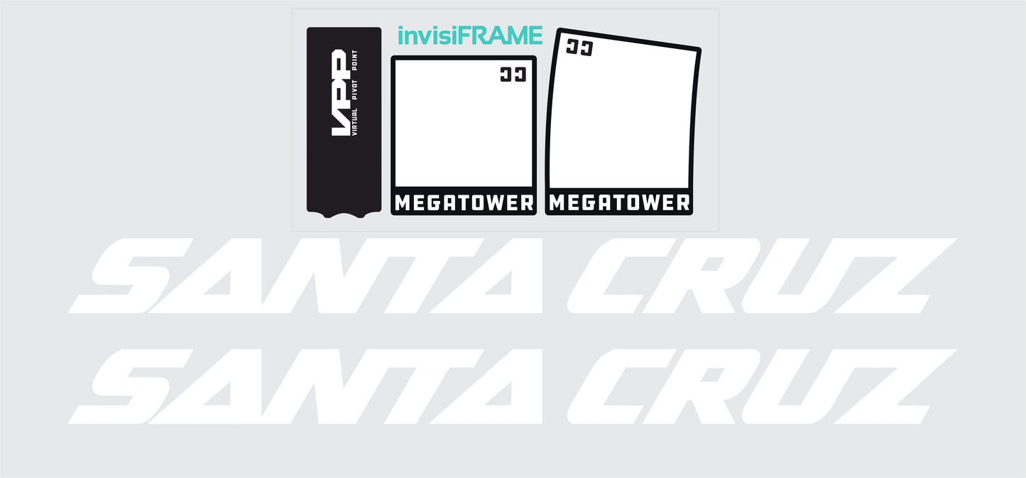 Santa Cruz Megatower cc 2025 Decals