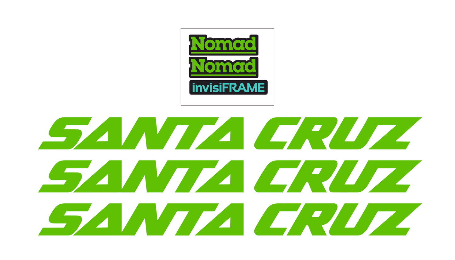 Santa Cruz Nomad V7 MX 2027 Decals