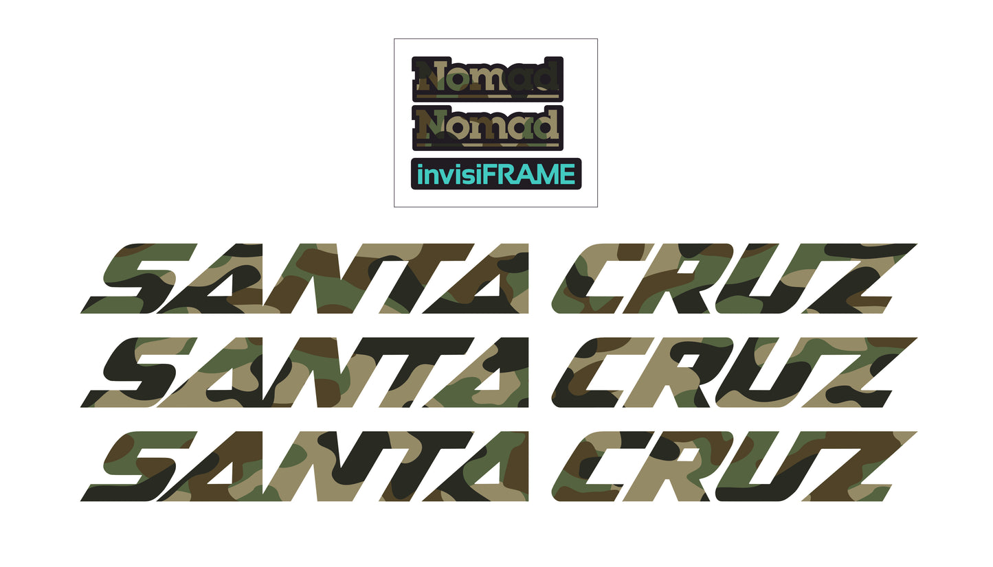 Santa Cruz Nomad V7 MX 2027 Decals