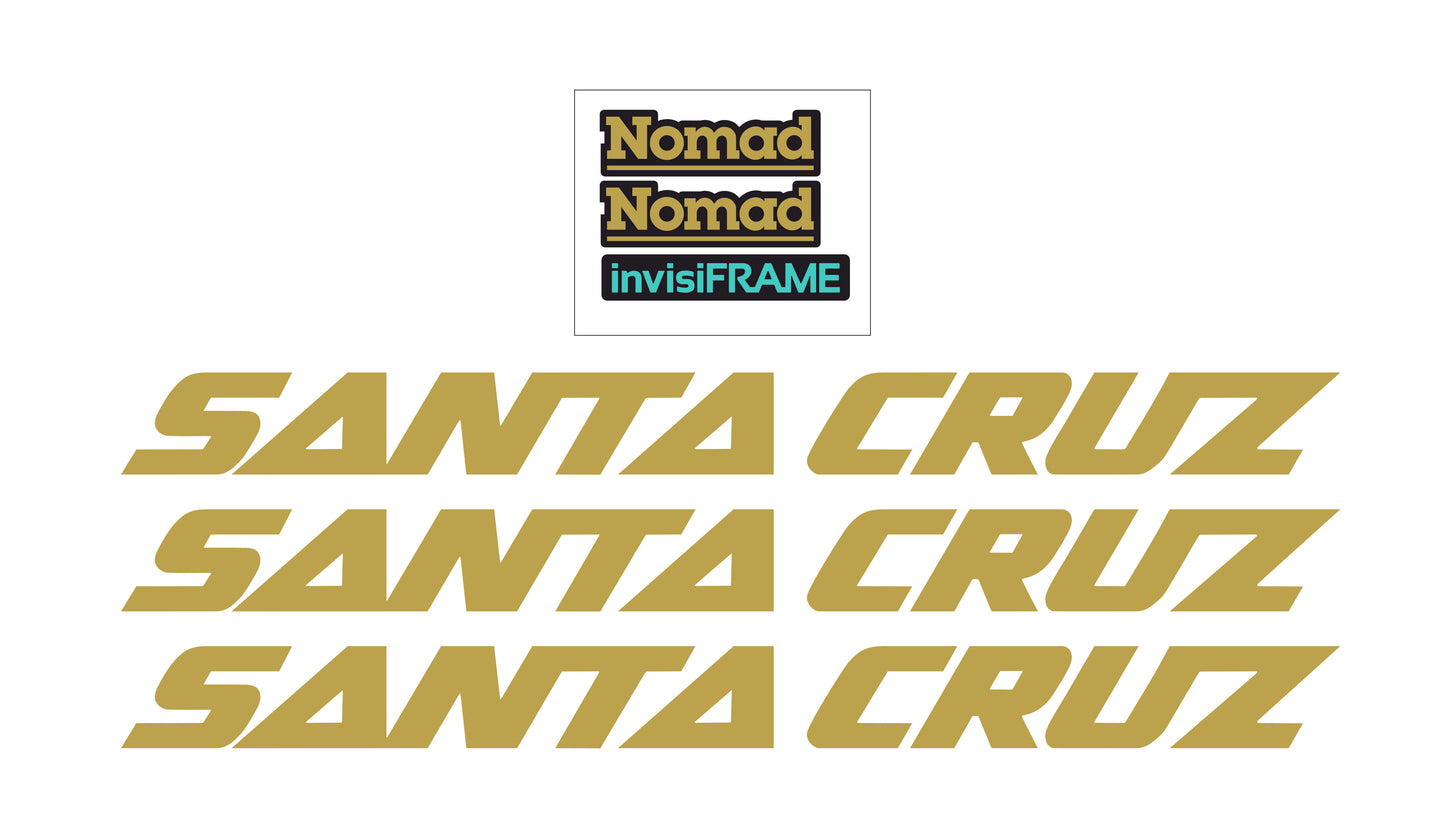 Santa Cruz Nomad V7 MX 2027 Decals
