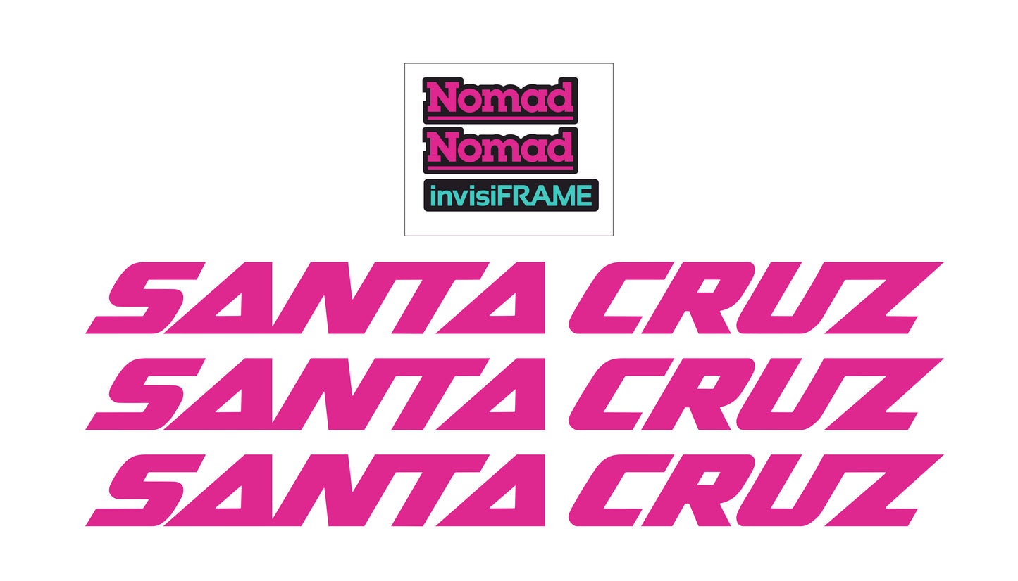 Santa Cruz Nomad V7 MX 2027 Decals