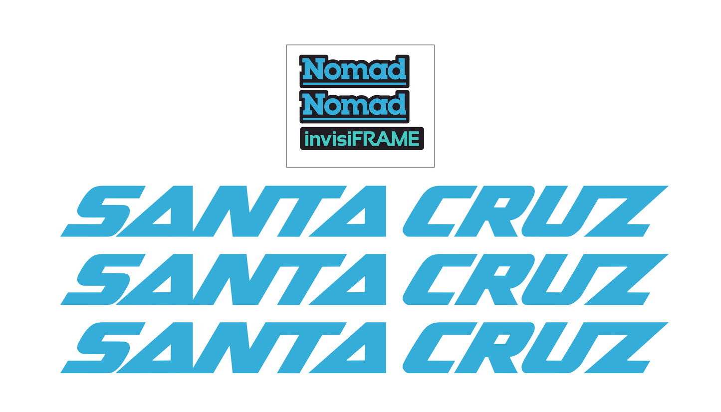 Santa Cruz Nomad V7 MX 2027 Decals