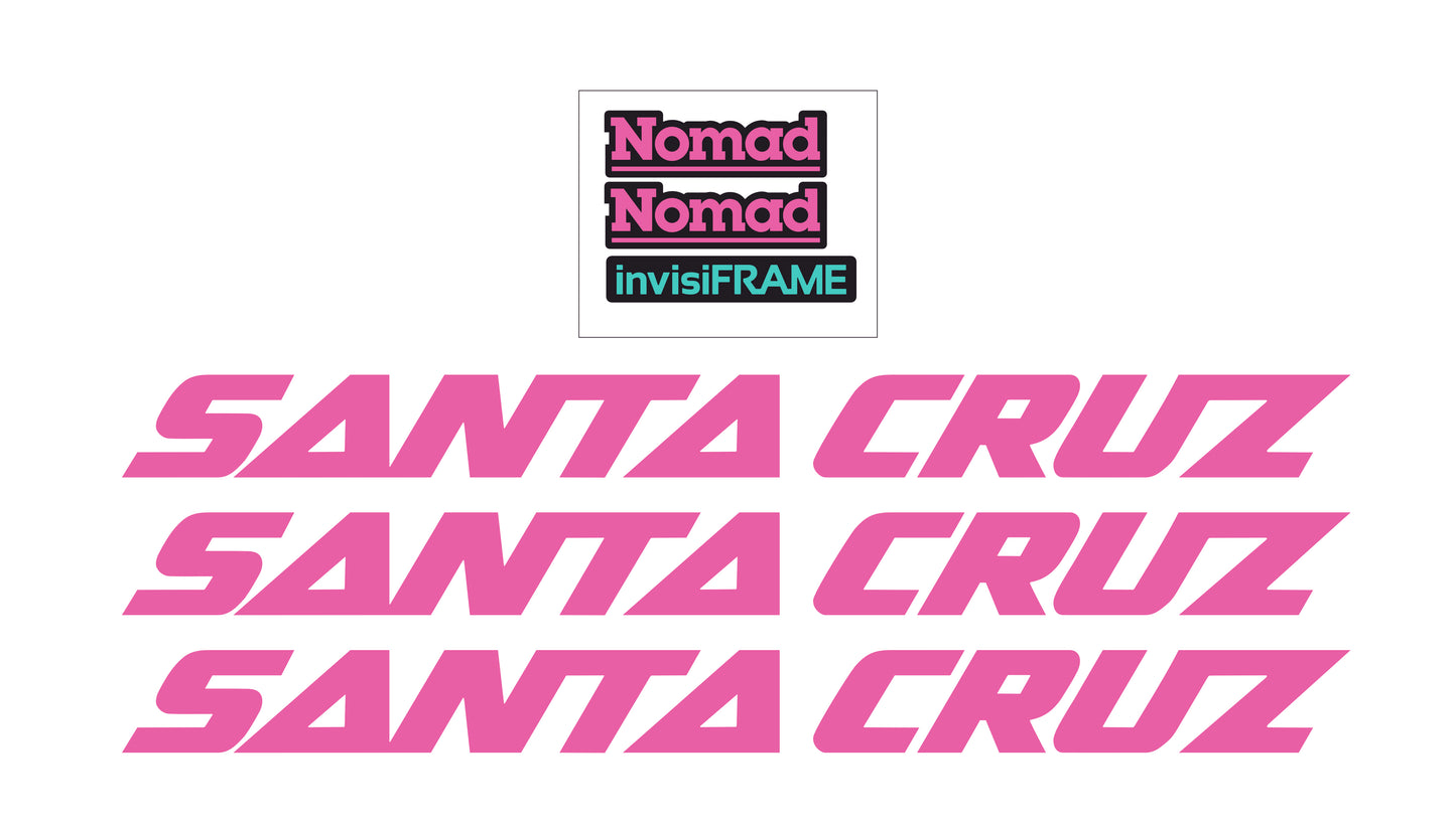 Santa Cruz Nomad V7 MX 2027 Decals