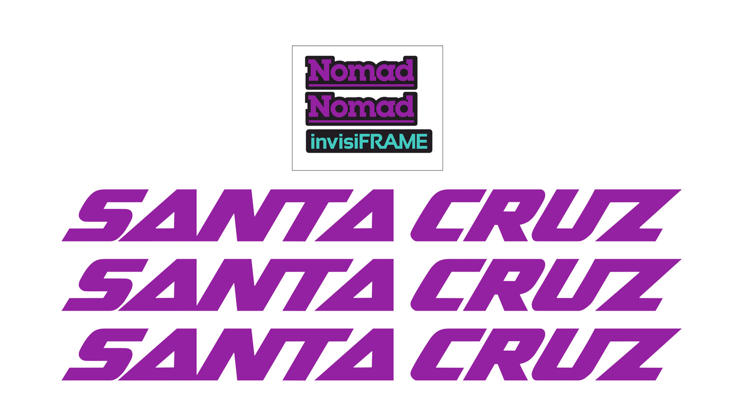 Santa Cruz Nomad V7 MX 2027 Decals