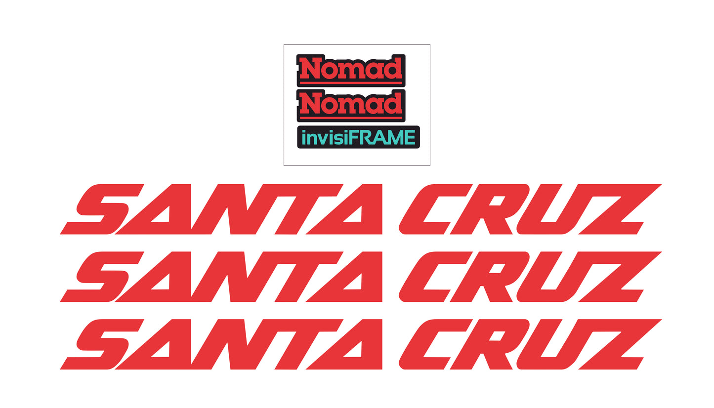 Santa Cruz Nomad V7 MX 2027 Decals