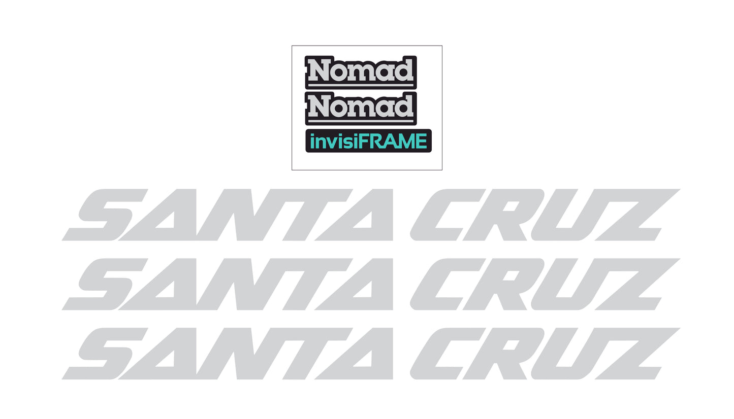 Santa Cruz Nomad V7 MX 2027 Decals