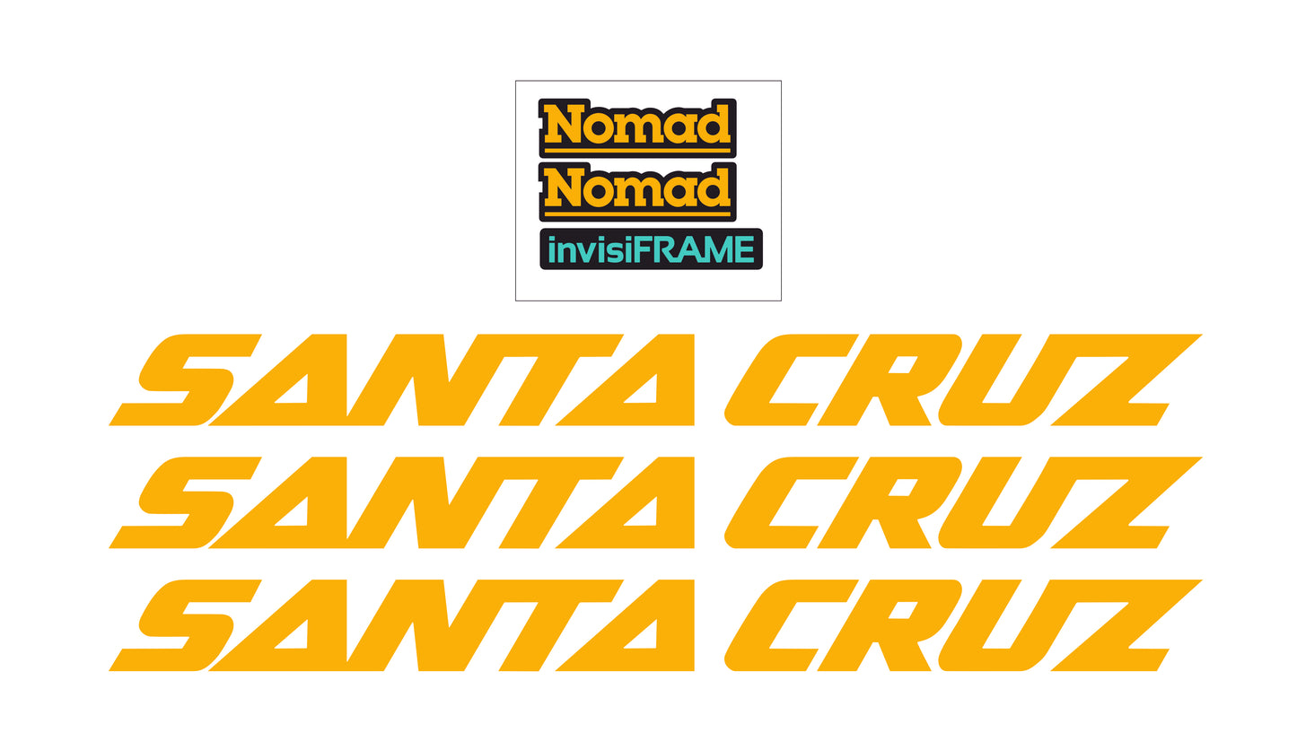 Santa Cruz Nomad V7 MX 2027 Decals