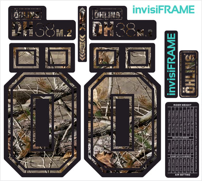 Ohlins DH38 M.2 Fork Decals 2025