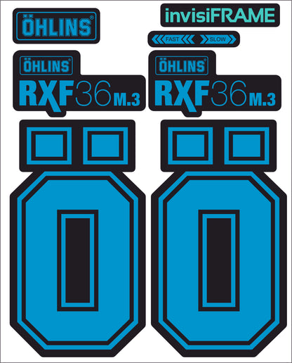 Ohlins RXF 36 M.3 Fork Decals 2025