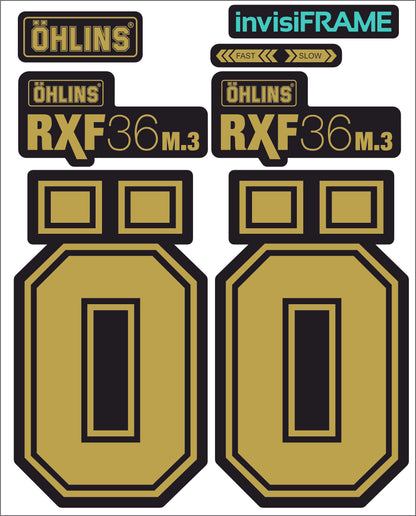 Ohlins RXF 36 M.3 Fork Decals 2025