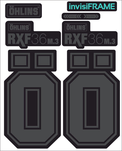 Ohlins RXF 36 M.3 Fork Decals 2025