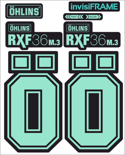 Ohlins RXF 36 M.3 Fork Decals 2025