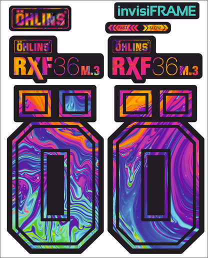 Ohlins RXF 36 M.3 Fork Decals 2025