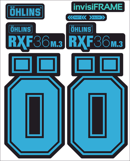 Ohlins RXF 36 M.3 Fork Decals 2025