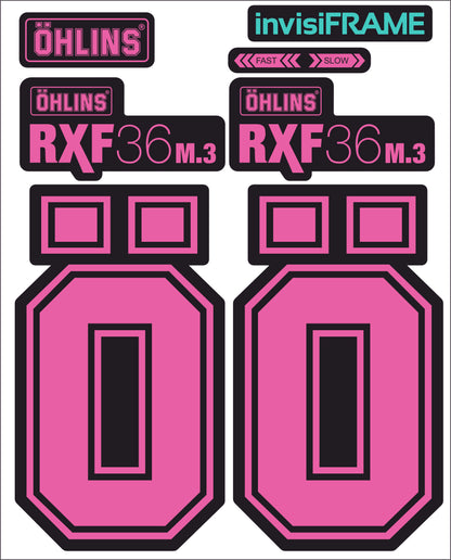 Ohlins RXF 36 M.3 Fork Decals 2025