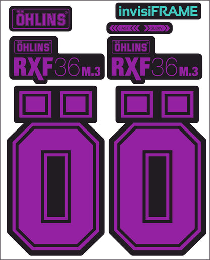 Ohlins RXF 36 M.3 Fork Decals 2025