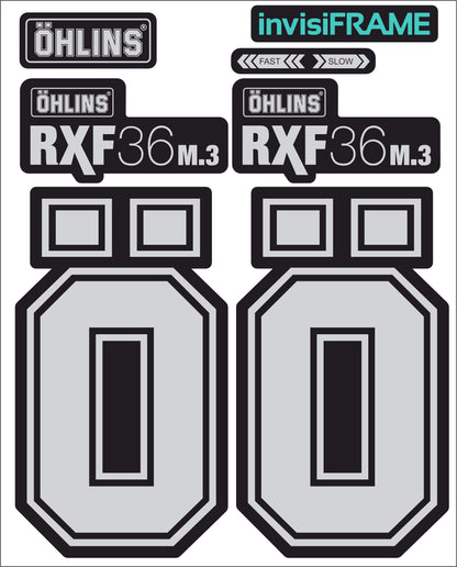 Ohlins RXF 36 M.3 Fork Decals 2025